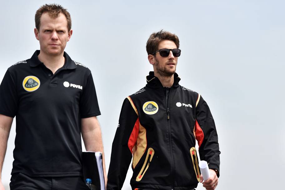 Romain Grosjean, team Lotus (Olycom)